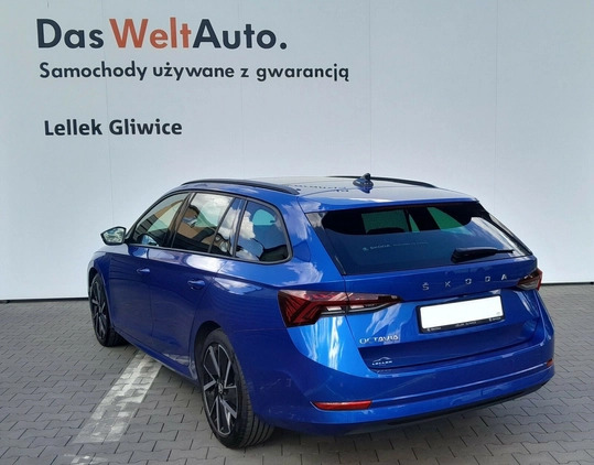 Skoda Octavia cena 119700 przebieg: 42596, rok produkcji 2021 z Gliwice małe 277